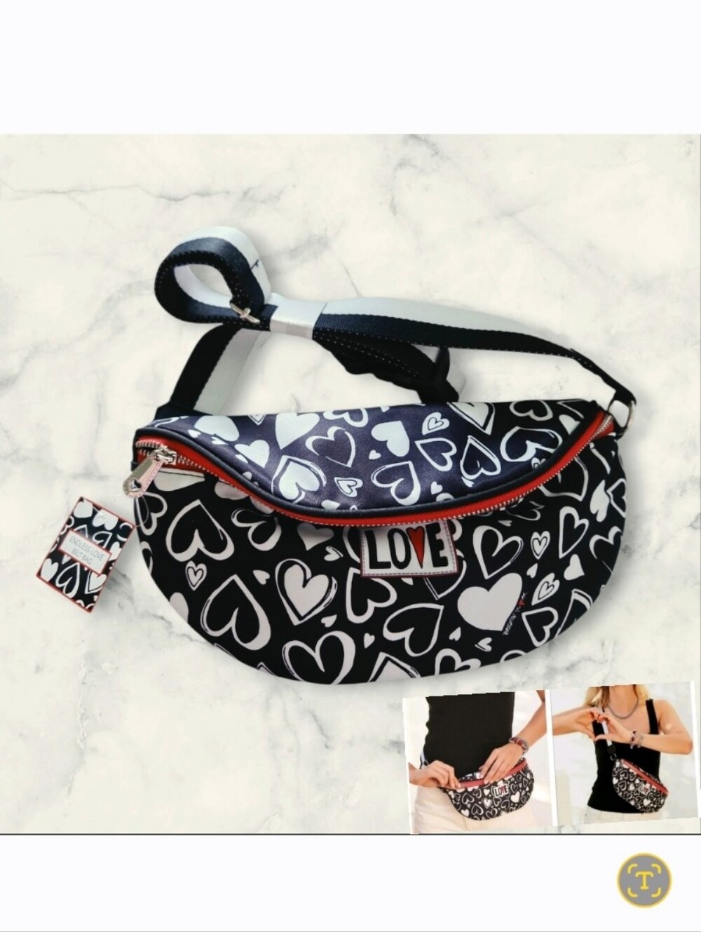 BRIGHTON Endless Love Belt Bag
